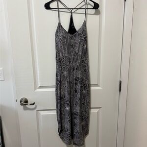 Prana Ayla Gray Patterned Dress